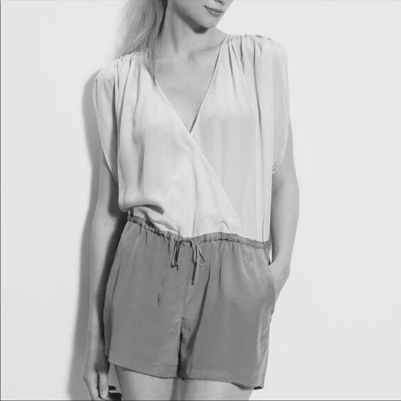 Rory Beca Loma Romper Shorts Silk Size Small - Picture 15 of 15